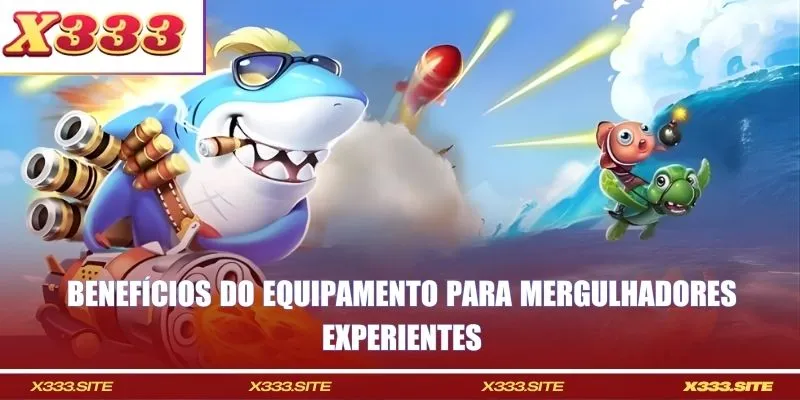 Benefícios do equipamento para mergulhadores experientes