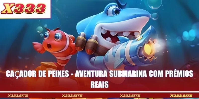 Caçador De Peixes - Aventura Submarina Com Prêmios Reais
